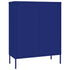 Lady Jillian -  Drawer Cabinet Navy Blue 80x35x101,5 cm Steel